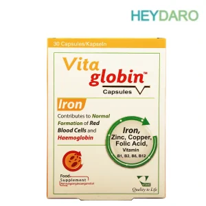 قرص کم خونی ویتاگلوبین Vitane-VitaGlobin-30-Caps-1