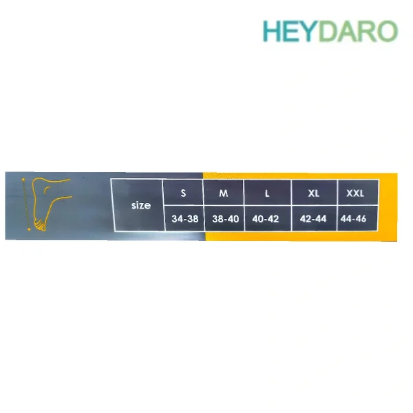 سایز بندی کفش گچ پین مد کد 5008