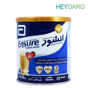 پودر پره بیوتیک انشور با طعم وانیل