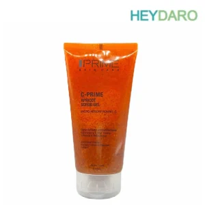 ژل اسکراب پاک کننده پرایم مدل زردآلو دارای Vitamin C حجم 175میلی لیتر