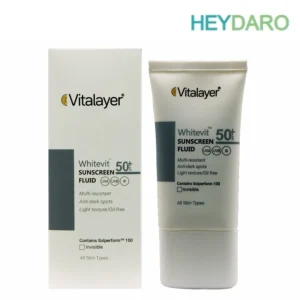 کرم ضدآفتاب و ضد لک ویتالیر (SPF50)