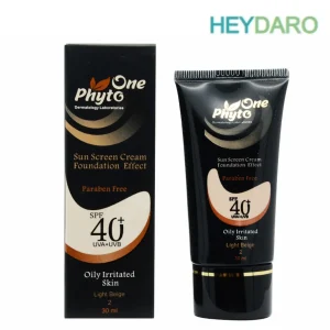 ضد آفتاب فیتو وان مناسب پوست‌ های چرب و حساس SPF40
