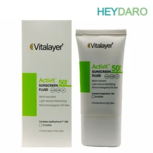 فلوئید ضدآفتاب پوست چرب ویتالیر SPF50