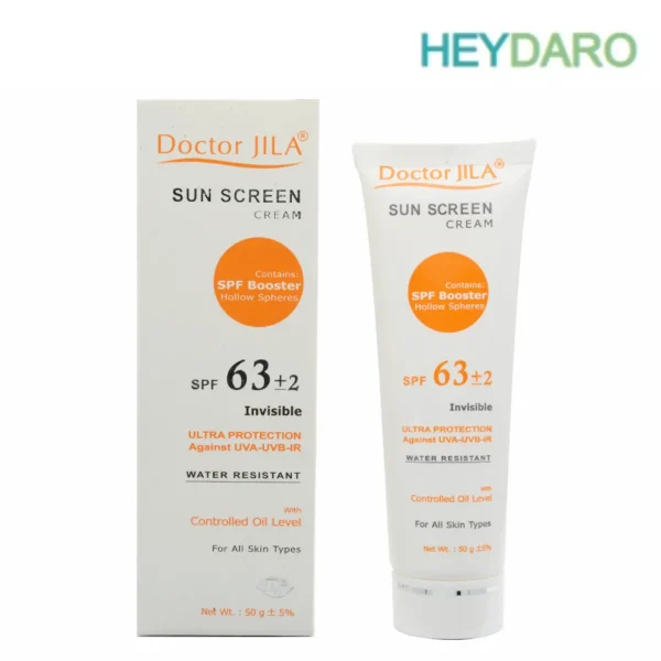 کرم ضد آفتاب spf60 دکتر ژیلا، ضمن حفاظت از پوست در برابر اشعه‌های مضر خورشیدی، ضد چروک است و موجب نرمی و افزایش رطوبت پوست خواهد شد.