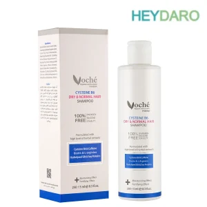 شامپو تقویت کننده حاوی سیستین و ویتامین B6 مناسب مو خشک و معمولی 250میل وچه
