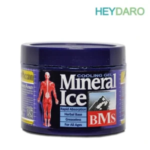 ژل مینرال آیس بی ام اس حاوی منتول با خاصیت خنک ‌کنندگی و ضد درد
