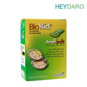 ساشه پروبیوتیک بایوکید تک ژن فارما عاری از ترکیبات لبنی و گلوتن بوده و موجب بهبود نفخ و رفلاکس معده، عملکرد سیستم ایمنی و پیشگیری و بهبود اسهال عفونی میشود.