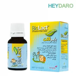 قطره بایو لاکت تک ژن فارما بهبود مشکلات گوارشی، یبوست و اسهال را به دنبال داشته و نفخ و کولیک کودک را برطرف میکند. این محصول از کودک در برابر بیماریهای عفونی و آنفولانزاهای فصلی محافظت مینماید.