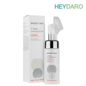 فوم شستشوی صورت ویتامین سی برایت مکس، پاک کننده ملایم پوست از آلودگی ها