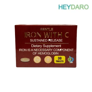 قرص iron with c، کمک به تامین آهن با فرم فروس فومارات و ویتامین C