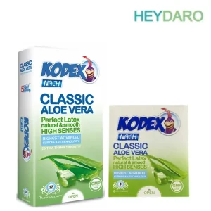 کاندوم کدکس مدل کلاسیک آلوئه ورا
