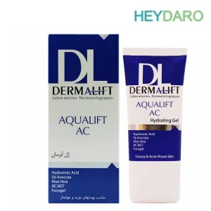 ژل آبرسان درمالیفت مناسب پوست چرب و جوشدار