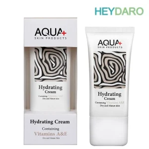 کرم آبرسان و مرطوب کننده آکوا پلاس حاوی ویتامین A و E مناسب پوست نرمال تا خشک حجم 50 میلی لیتر