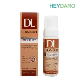 فوم شستشوی صورت درمالیفت روشن کننده تیرگی ها و لک های انواع پوست