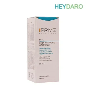 کرم بازسازی کننده و آبرسان صورت PHA 5 درصد پرایم 50 میلی لیتر