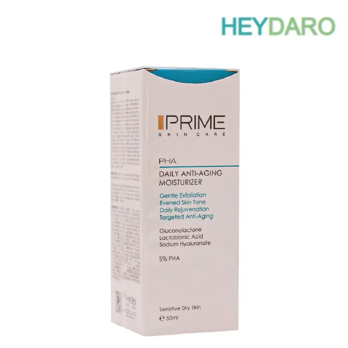 کرم بازسازی کننده و آبرسان صورت PHA 5 درصد پرایم 50 میلی لیتر